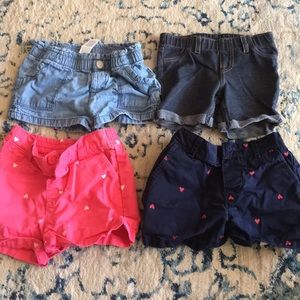 Baby girl shorts 18 months